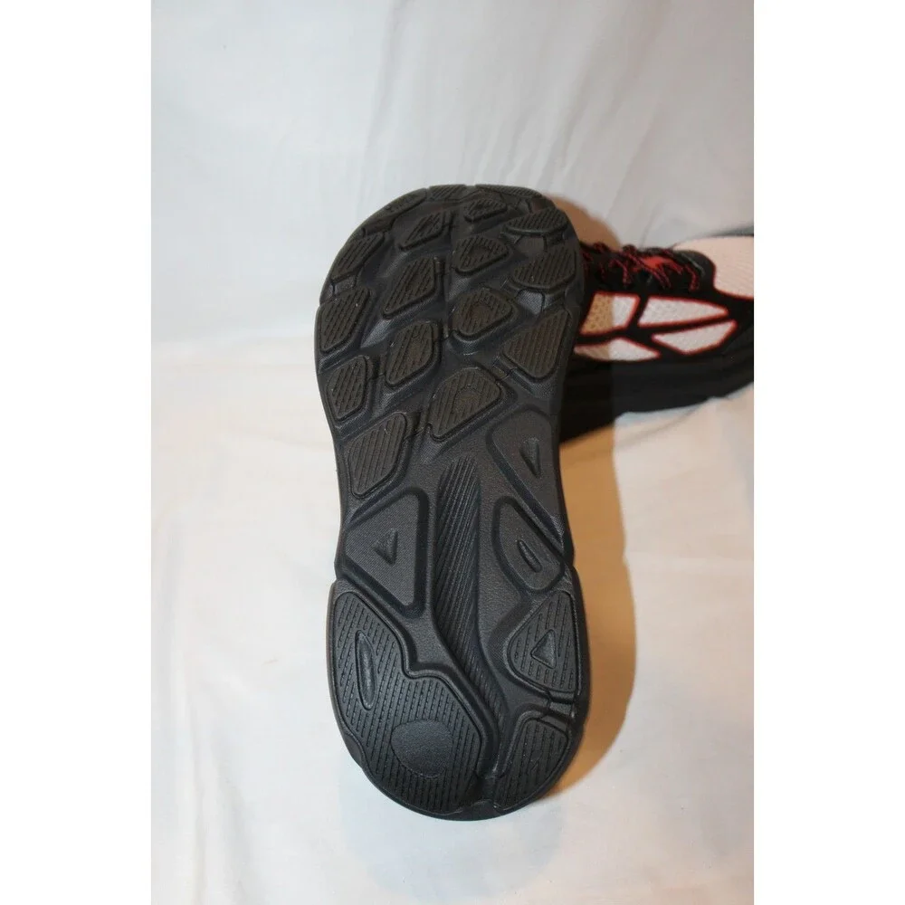 Hoka One Clifton One 9 Athletic Running Sneakers BCRS BLACK RED MEN 8 WOMEN 9